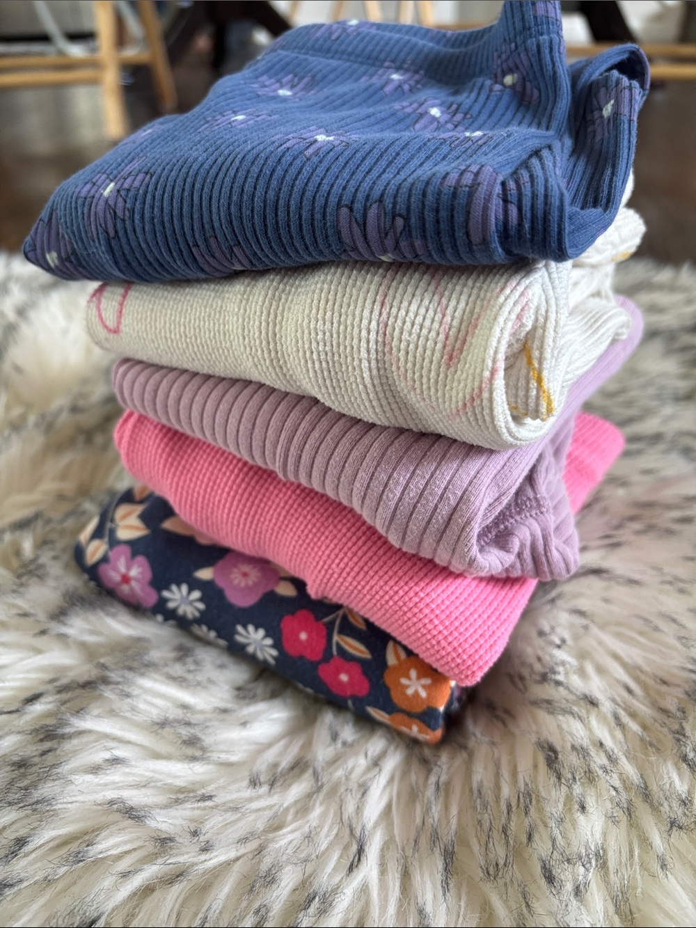 5T 5 Toddler Girl Leggings Bundle - Picture 6 of 6